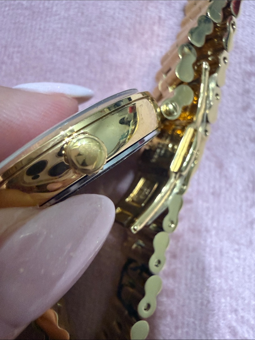 kate spade Gold-Tone Swan Dial Bracelet Watch with Black Face - Picture 3 of 7